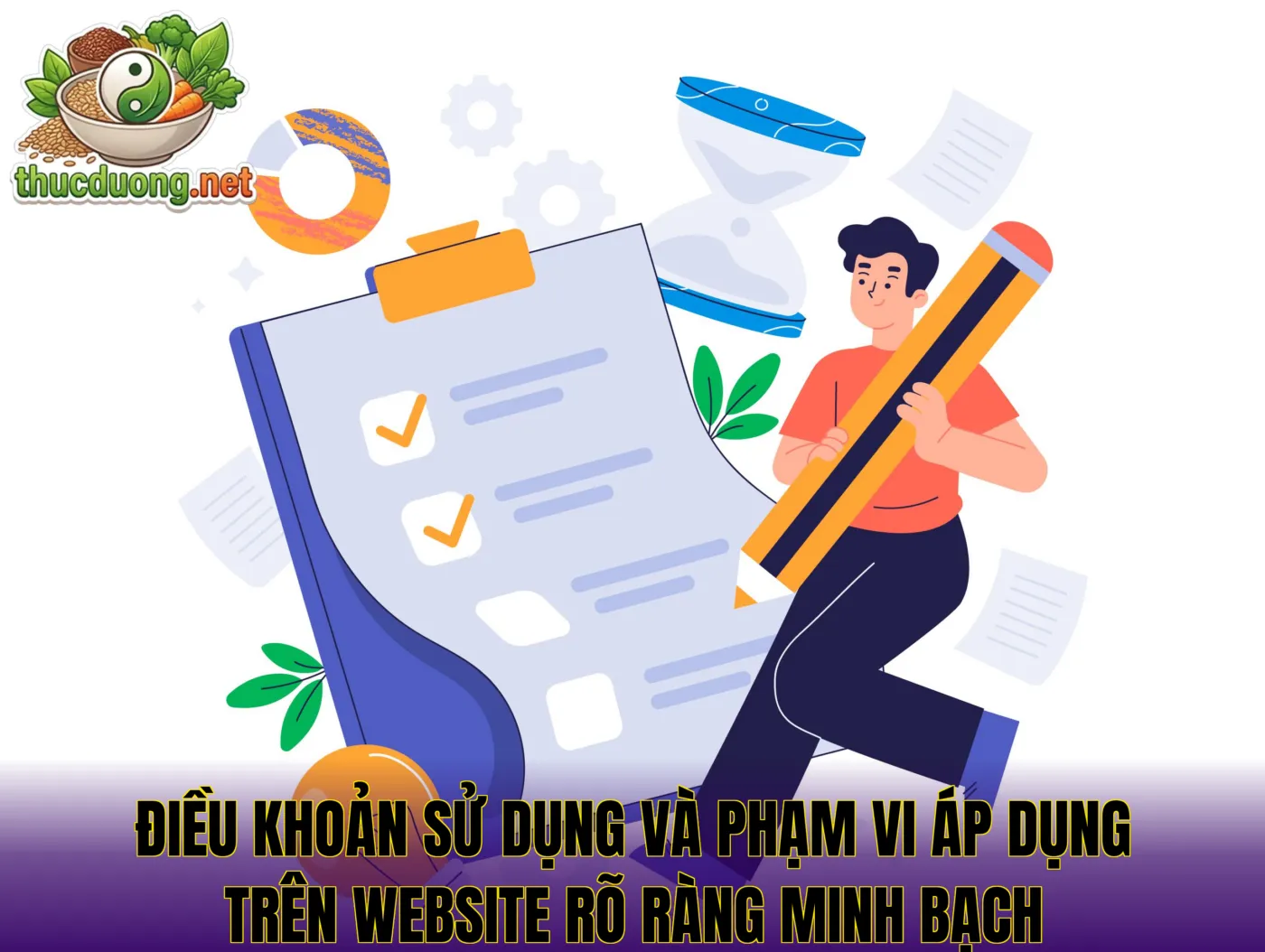 Điều khoản sử dụng và phạm vi áp dụng trên website rõ ràng minh bạch