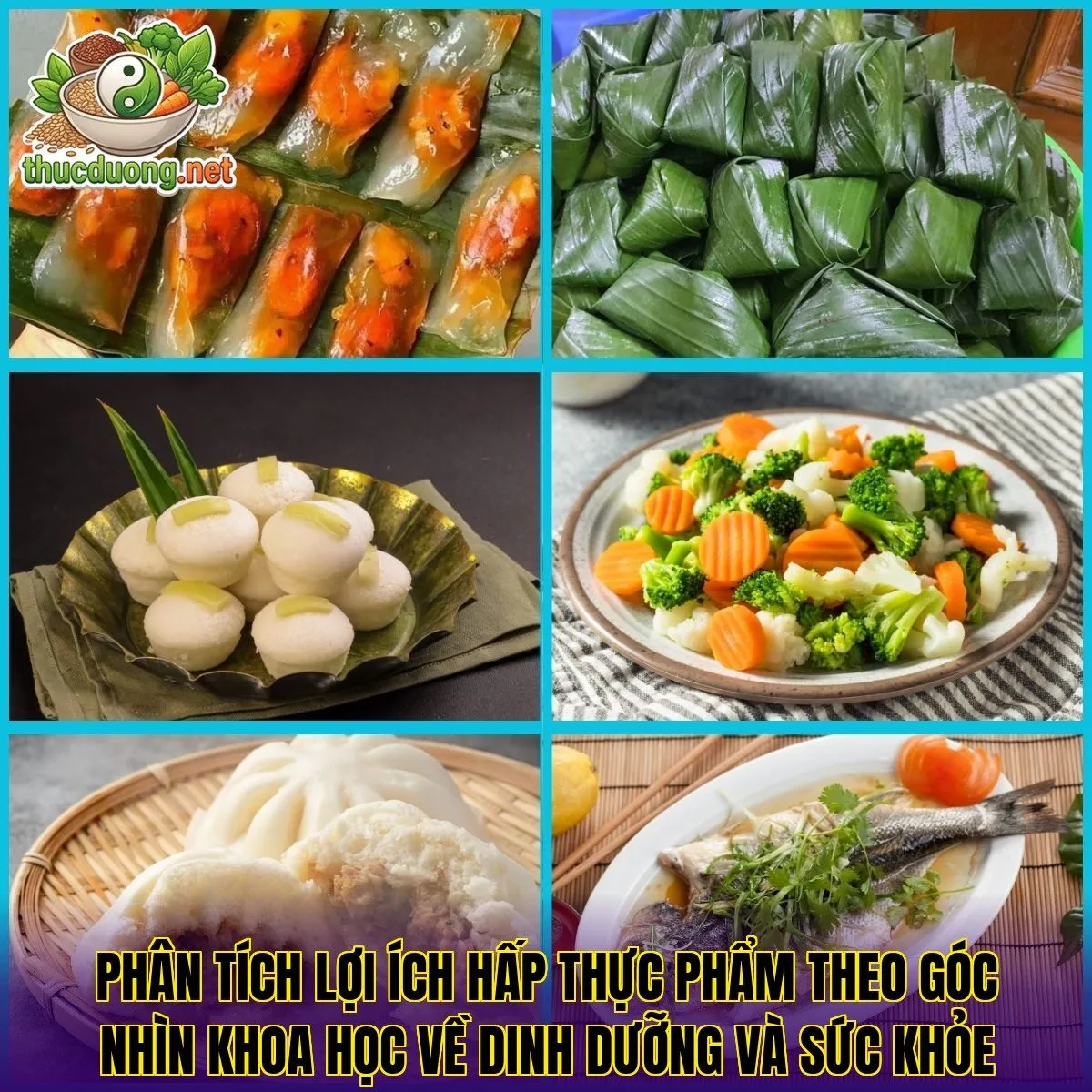 Phân tích lợi ích hấp thực phẩm theo góc nhìn khoa học về dinh dưỡng và sức khỏe