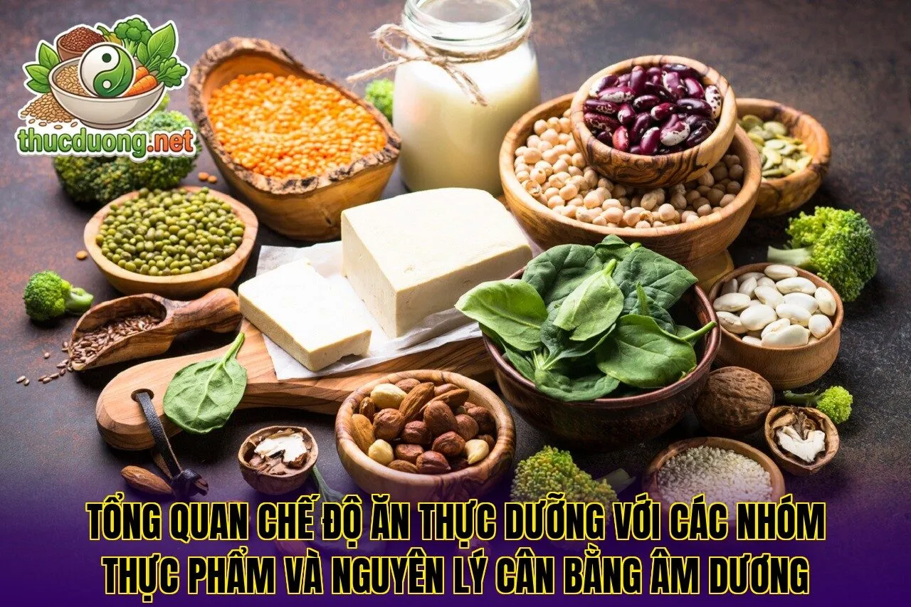 Tổng quan chế độ ăn thực dưỡng với các nhóm thực phẩm và nguyên lý cân bằng âm dương